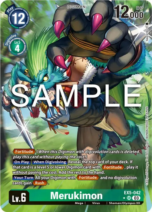 Merukimon (Alternate Art) card art