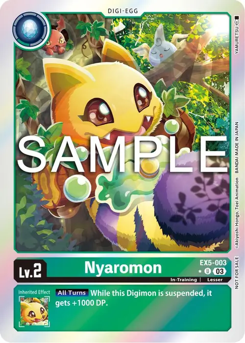 Nyaromon (Animal Colosseum Box Promotion Pack) card art