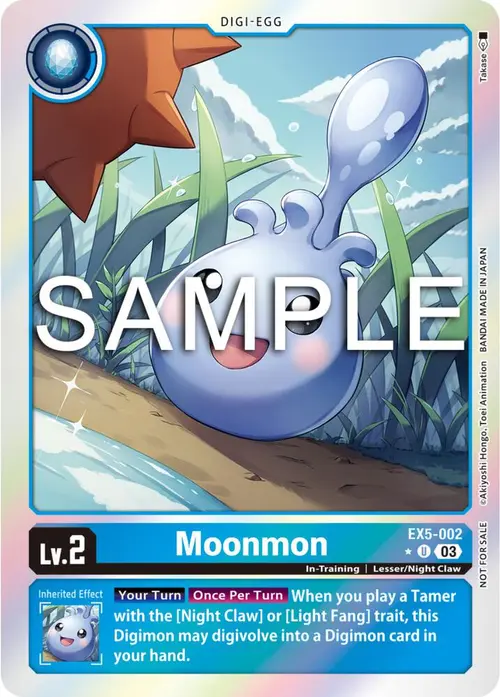 Moonmon (Animal Colosseum Box Promotion Pack) card art