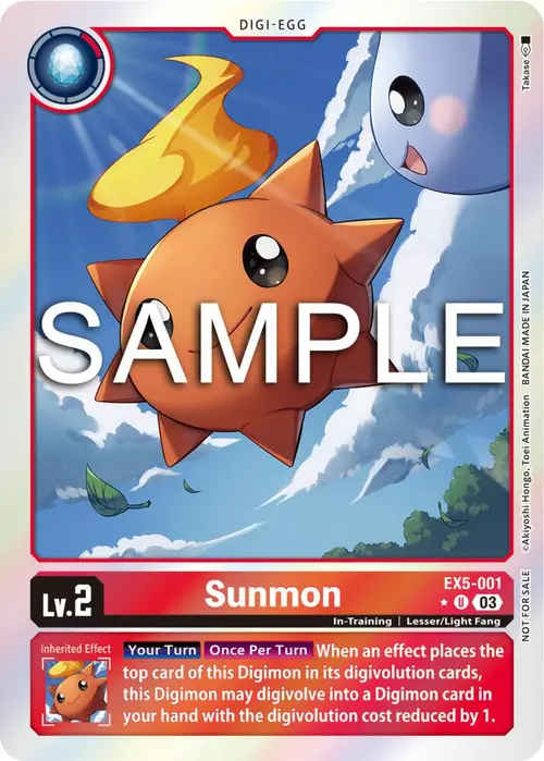 Sunmon (Animal Colosseum Box Promotion Pack) card art