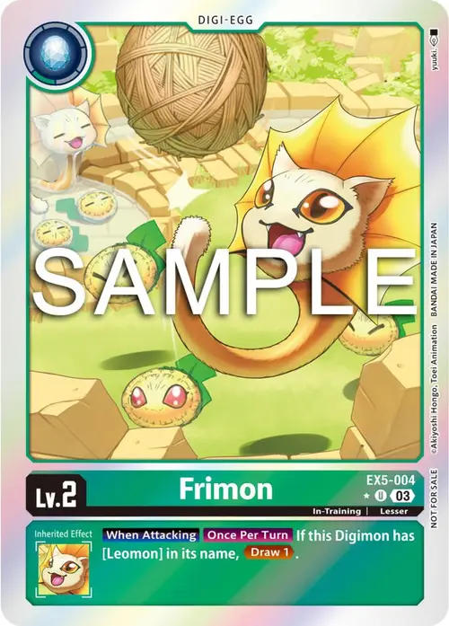 Frimon (Animal Colosseum Box Promotion Pack) card art