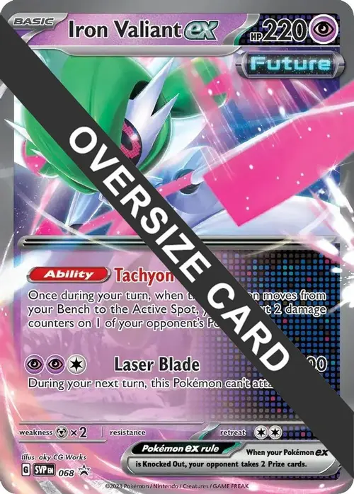 Iron Valiant ex - 068 card art