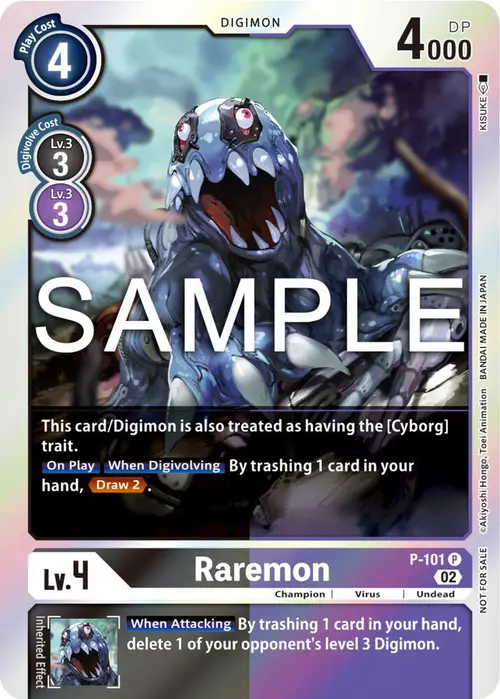 Raremon - P-101 (Limited Card Pack Ver.2) card art