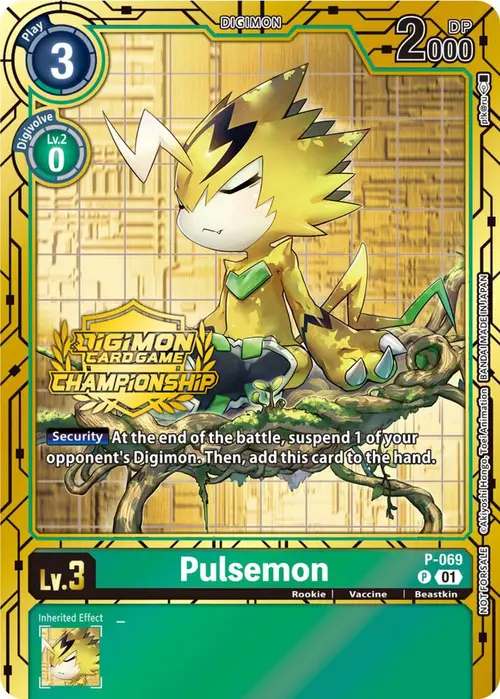 Pulsemon - P-069 (Championship 2023 Gold Card Set) card art