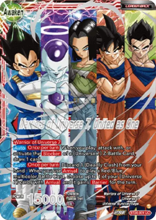 Android 17 // Warriors of Universe 7, United as One (2023 Championship Finals Top 16) card art