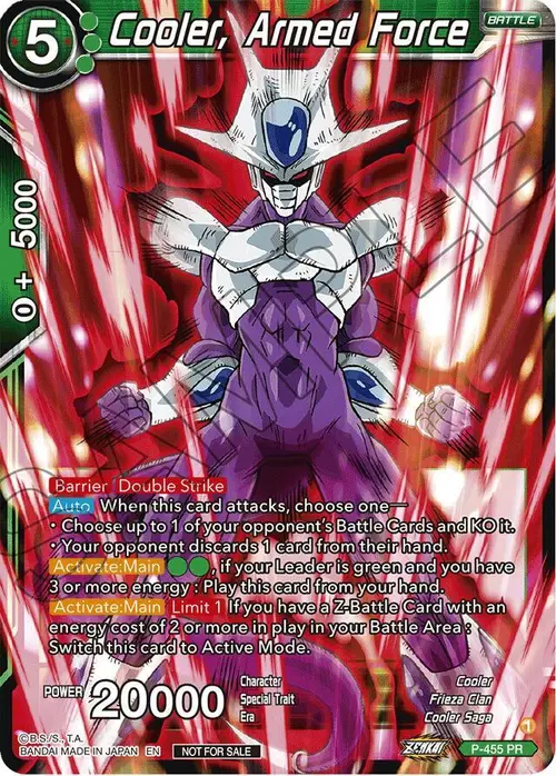 Cooler, Armed Force (Championship 2023 Reward Pack) card art