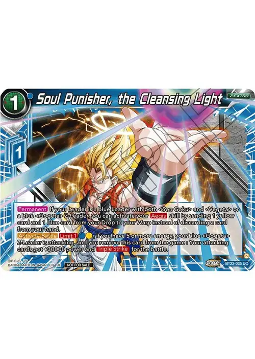 Soul Punisher, the Cleansing Light (2023 Championship Finals Zenkai Premium Pack) card art