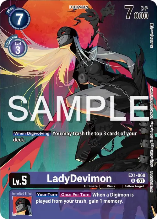 LadyDevimon (Digimon Illustration Competition Pack 2023) card art