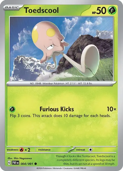 Toedscool - 004/091 card art
