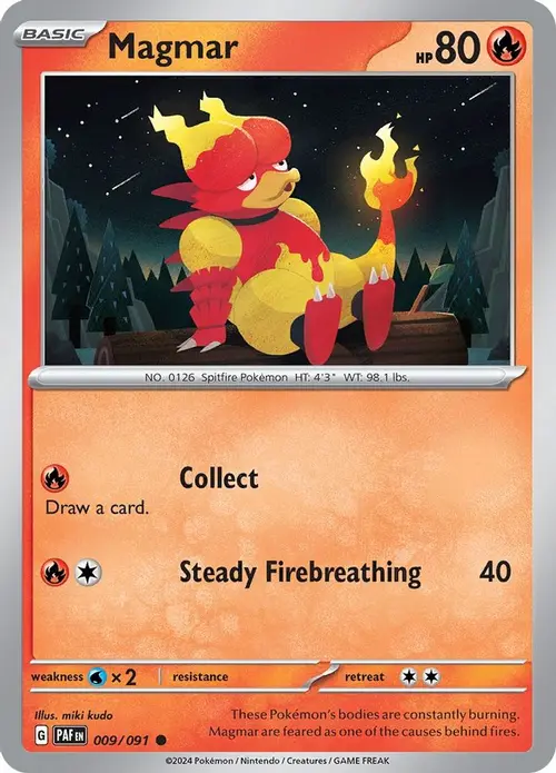 Magmar card art