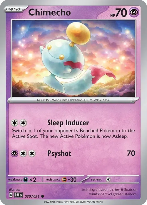 Chimecho card art