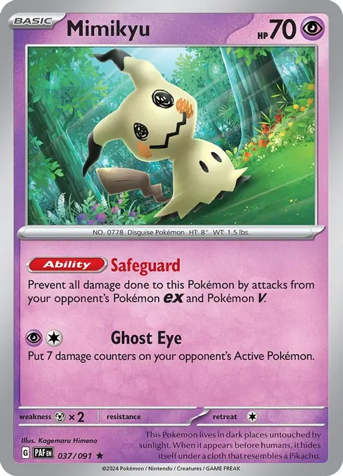 Mimikyu - 037/091 card art