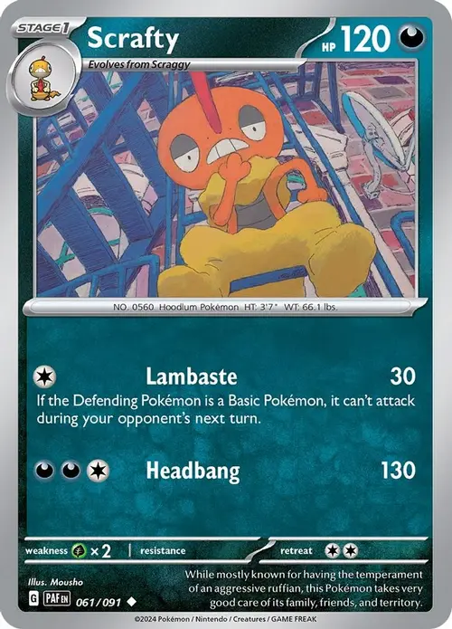 Scrafty card art