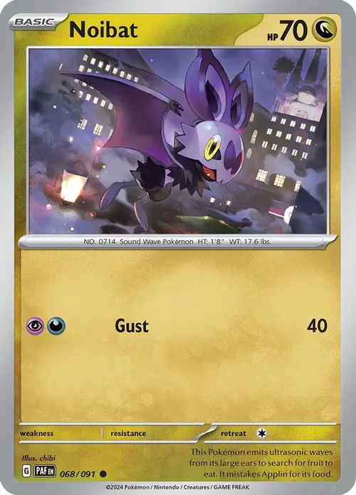 Noibat - 068/091 card art