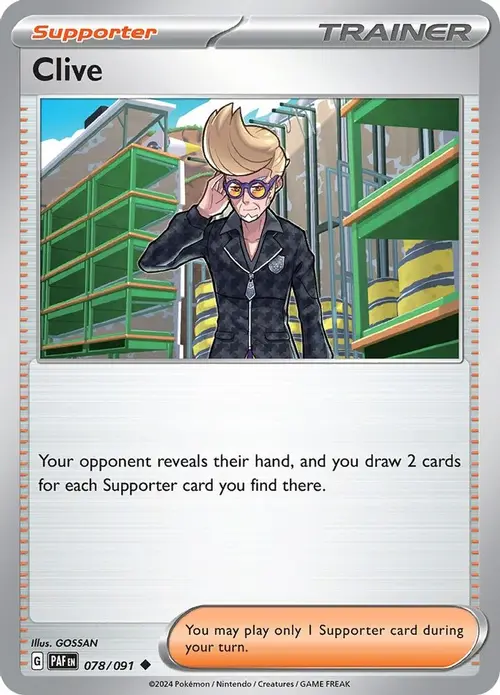 Clive - 078/091 card art