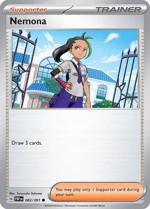 Nemona - 082/091 card art