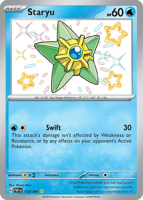 Staryu card art