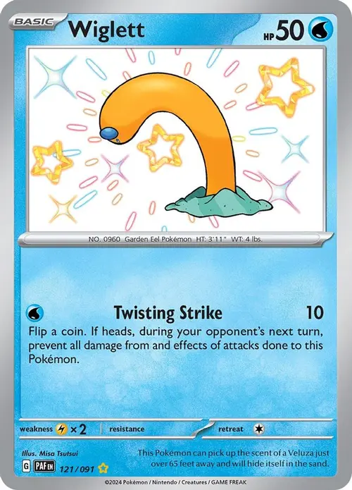 Wiglett - 121/091 card art