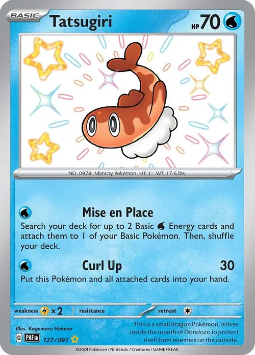 Tatsugiri card art