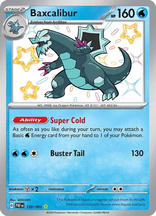 Baxcalibur card art