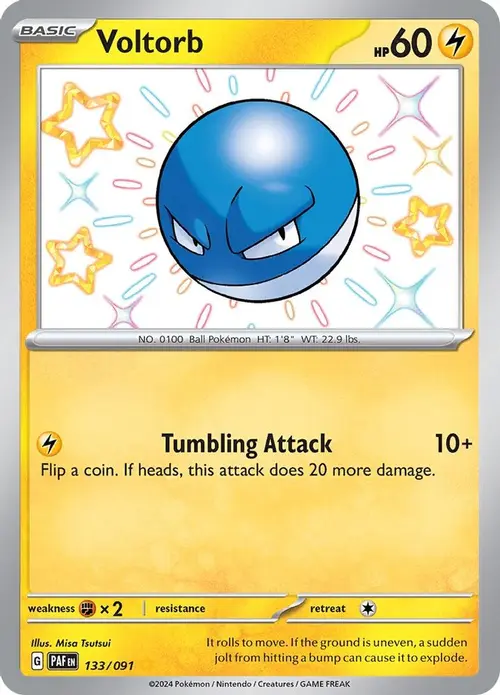Voltorb card art