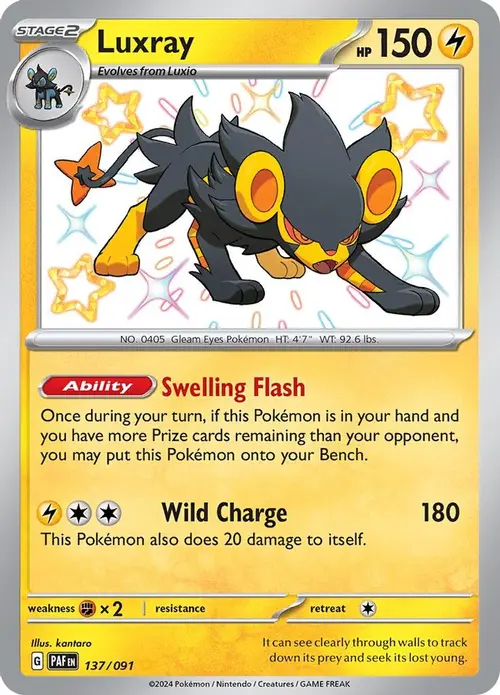 Luxray card art