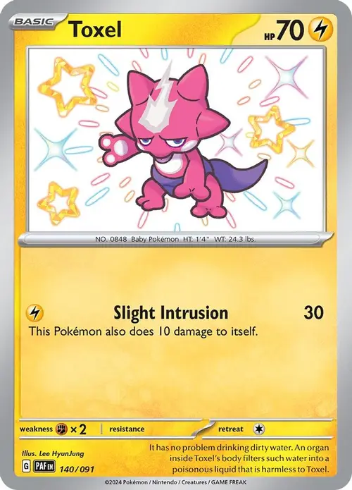 Toxel card art