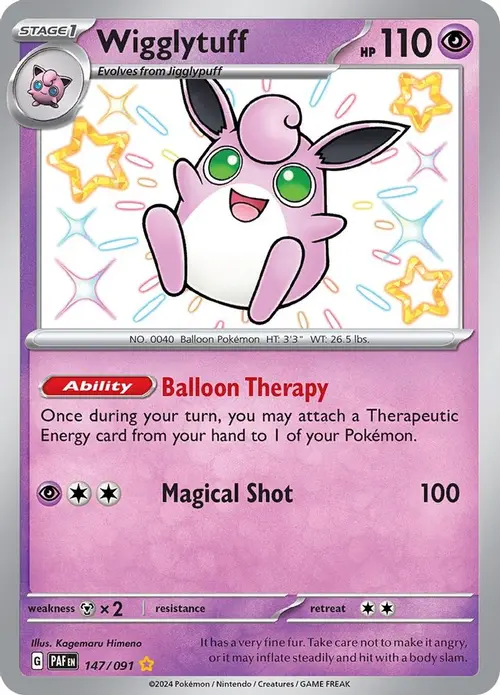 Wigglytuff card art