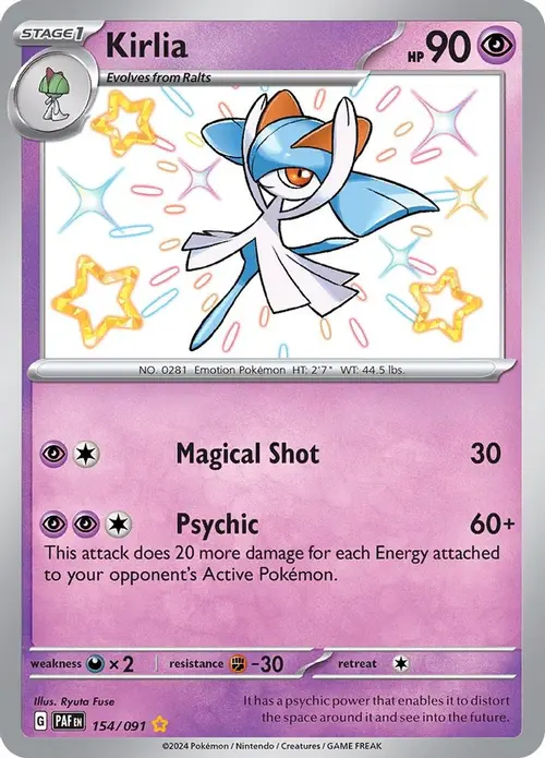Kirlia - 154/091 card art