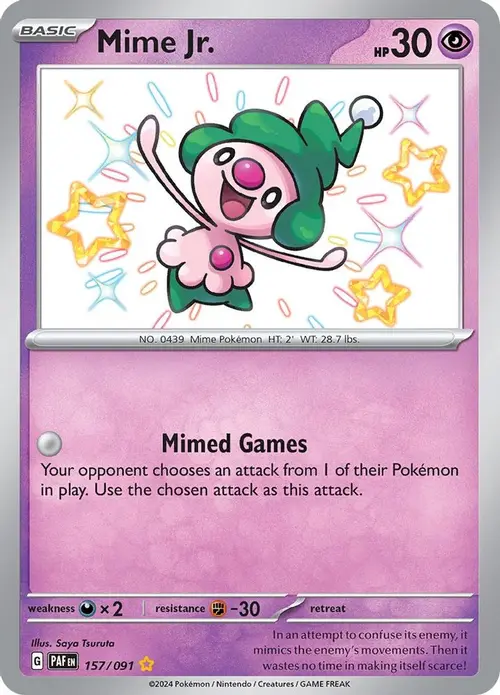 Mime Jr. - 157/091 card art