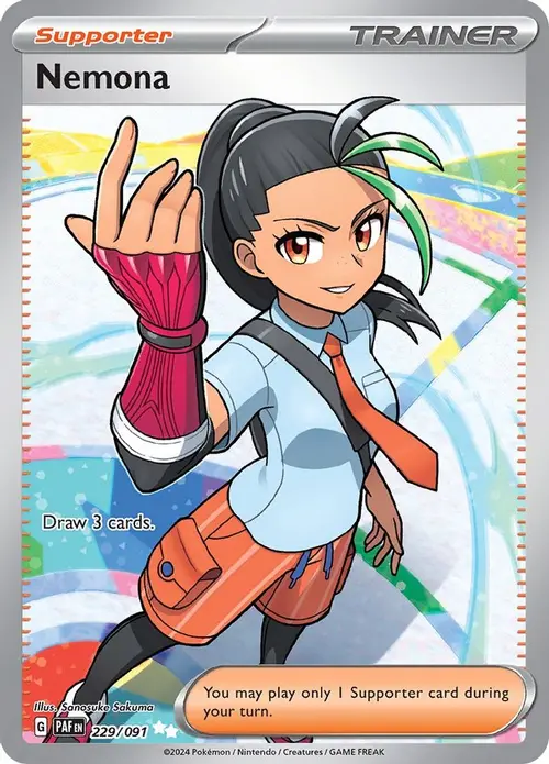 Nemona - 229/091 card art