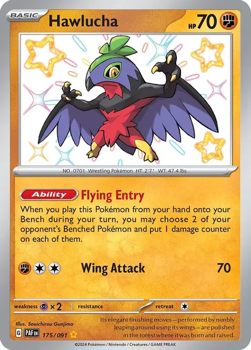 Hawlucha card art