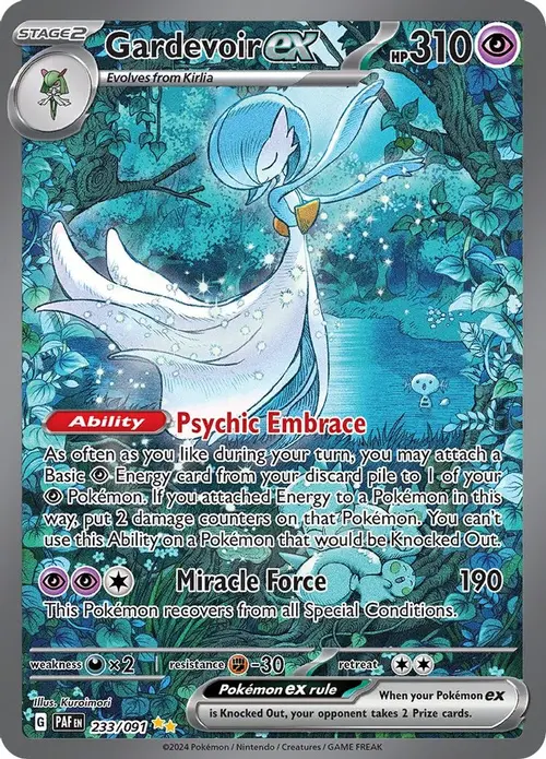 Gardevoir ex - 233/091 card art