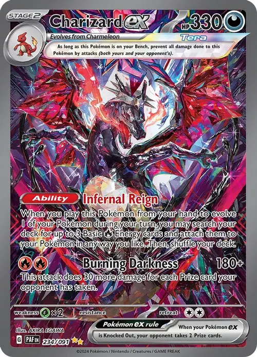 Charizard ex - 234/091 card art