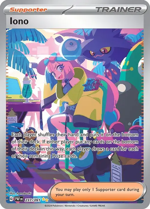 Iono - 237/091 card art