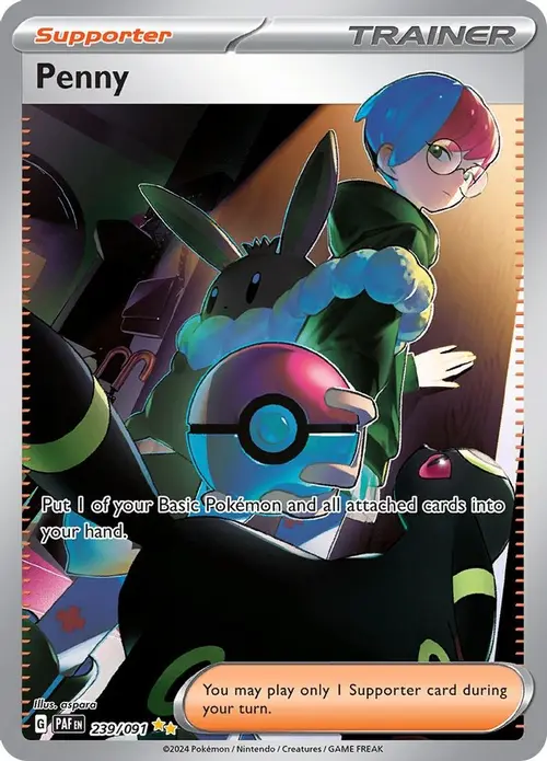 Penny card art