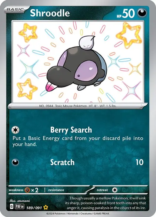 Shroodle - 189/091 card art