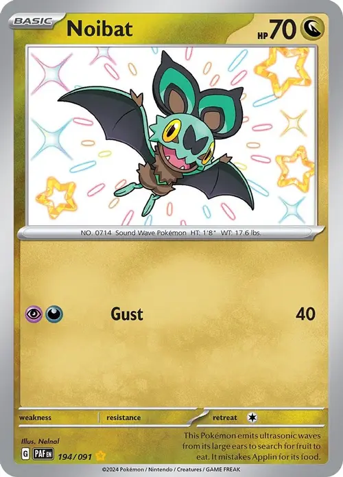 Noibat - 194/091 card art