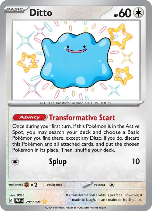 Ditto card art