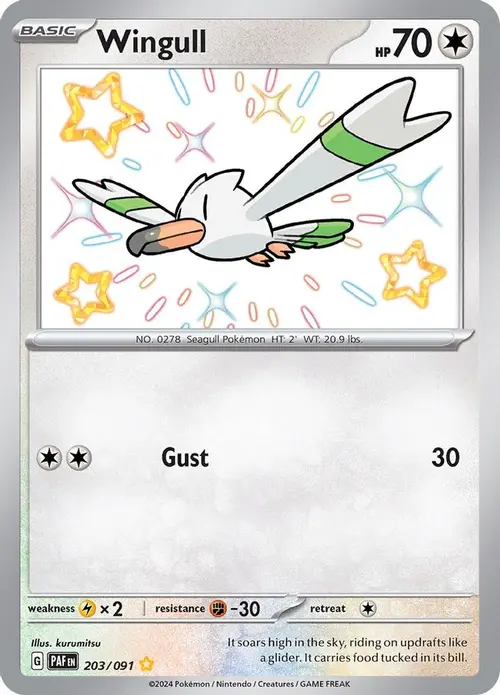 Wingull card art