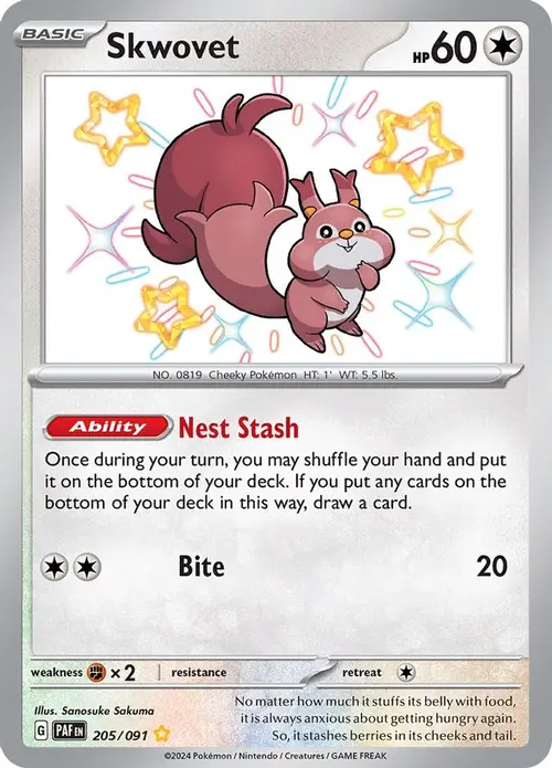 Skwovet card art