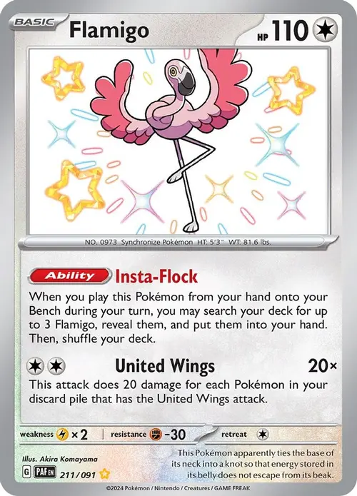 Flamigo card art