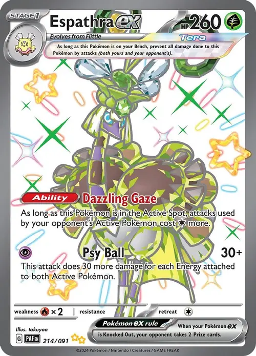 Espathra ex - 214/091 card art