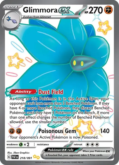 Glimmora ex card art