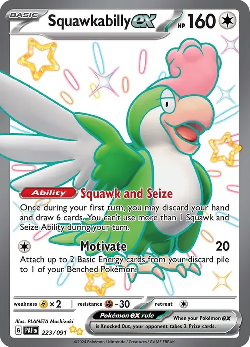 Squawkabilly ex - 223/091 card art