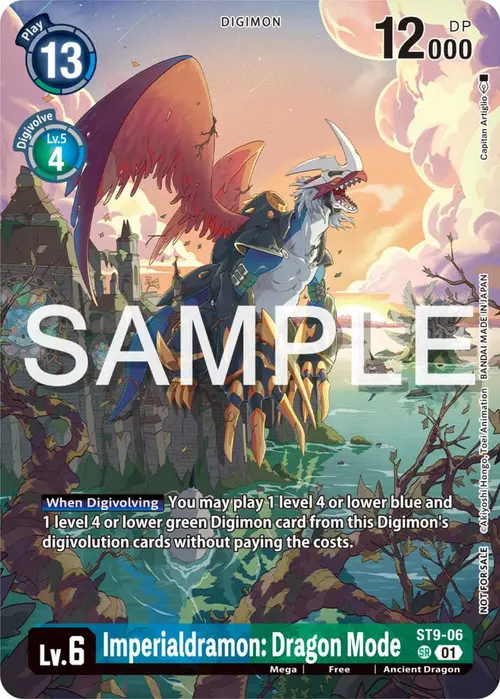 Imperialdramon Dragon Mode (Digimon Illustration Competition Pack 2023) card art