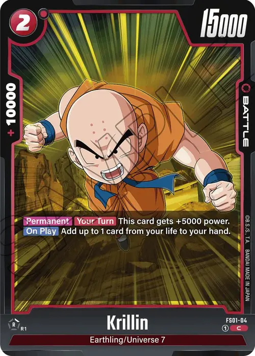 Krillin card art