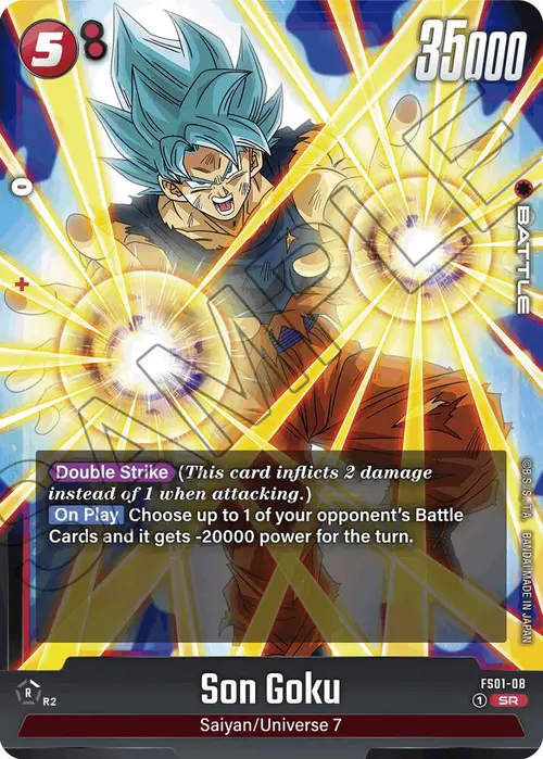 Son Goku card art