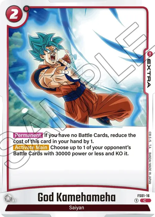 God Kamehameha card art