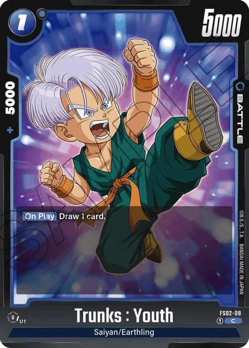 Trunks : Youth card art
